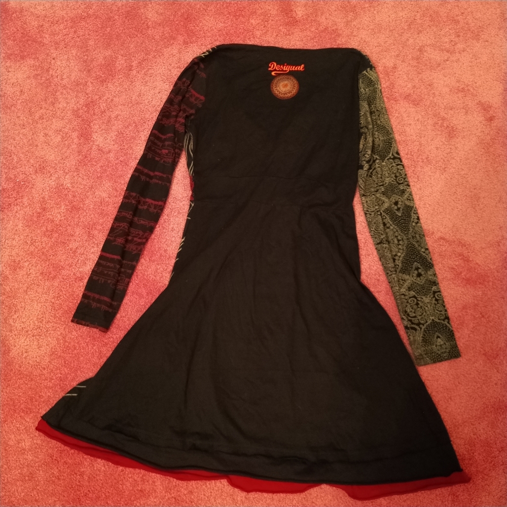 DESIGUAL MULTI DESIGN DRESS - Picture 9 of 9
